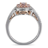 6F604572AQLRPD 18KT Pink Diamond Ring