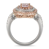 6F605015AQLRPD 18KT Pink Diamond Ring